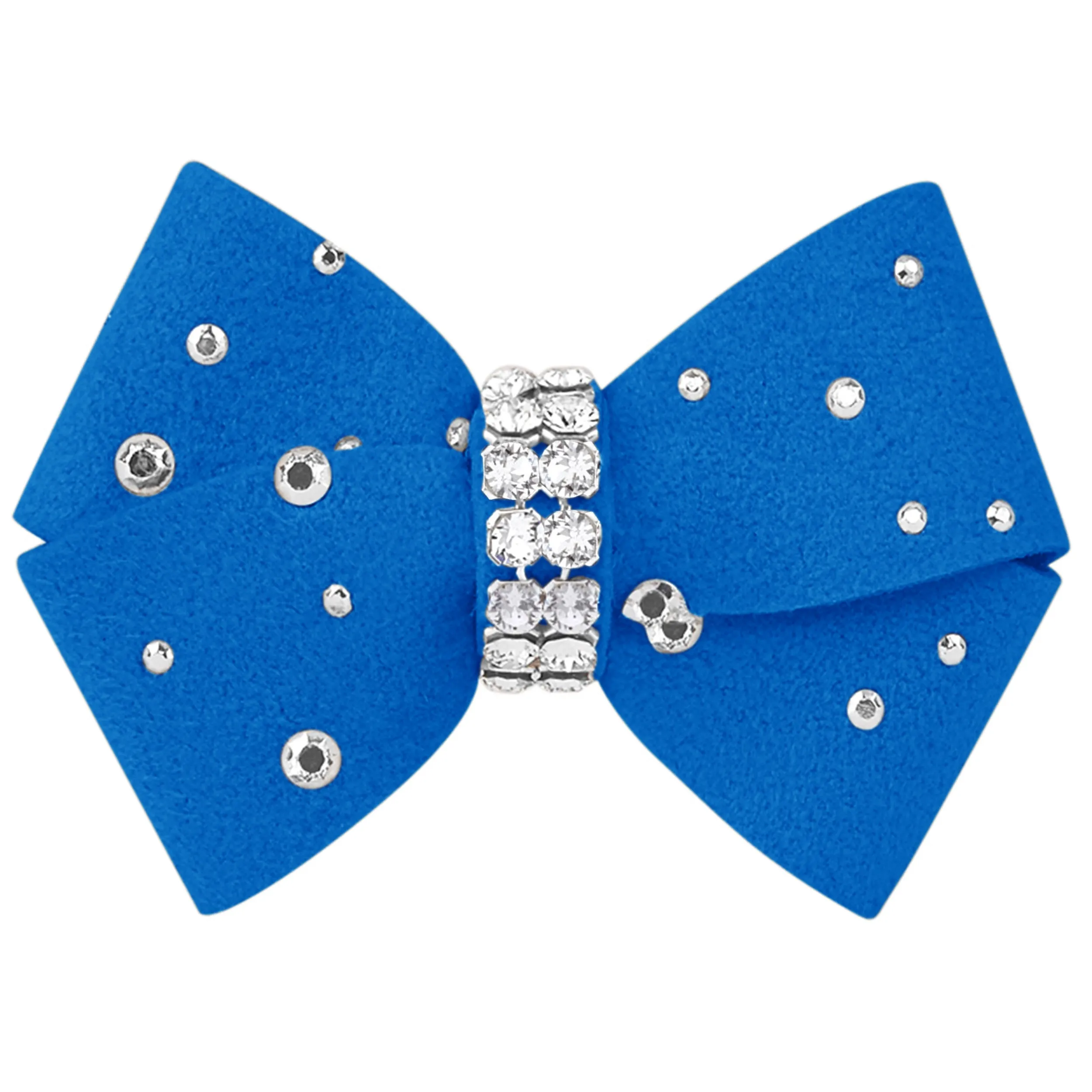 Nouveau Bow Hair Bow with Silver Stardust