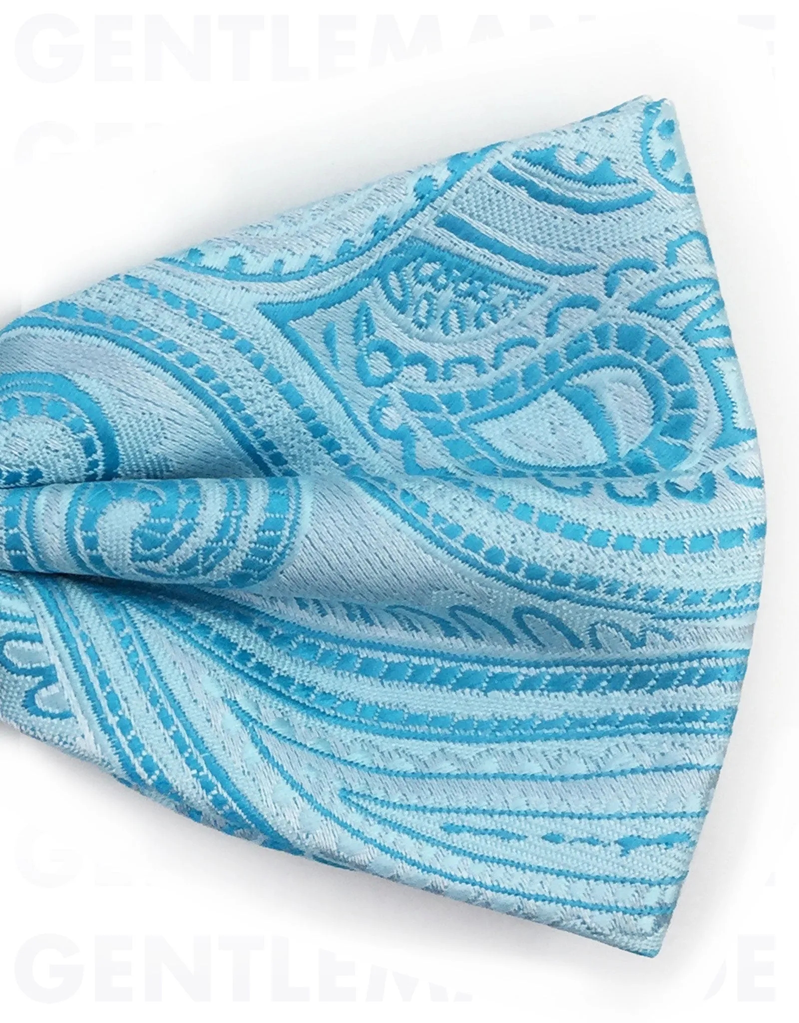 Paisley Turquoise Bowtie