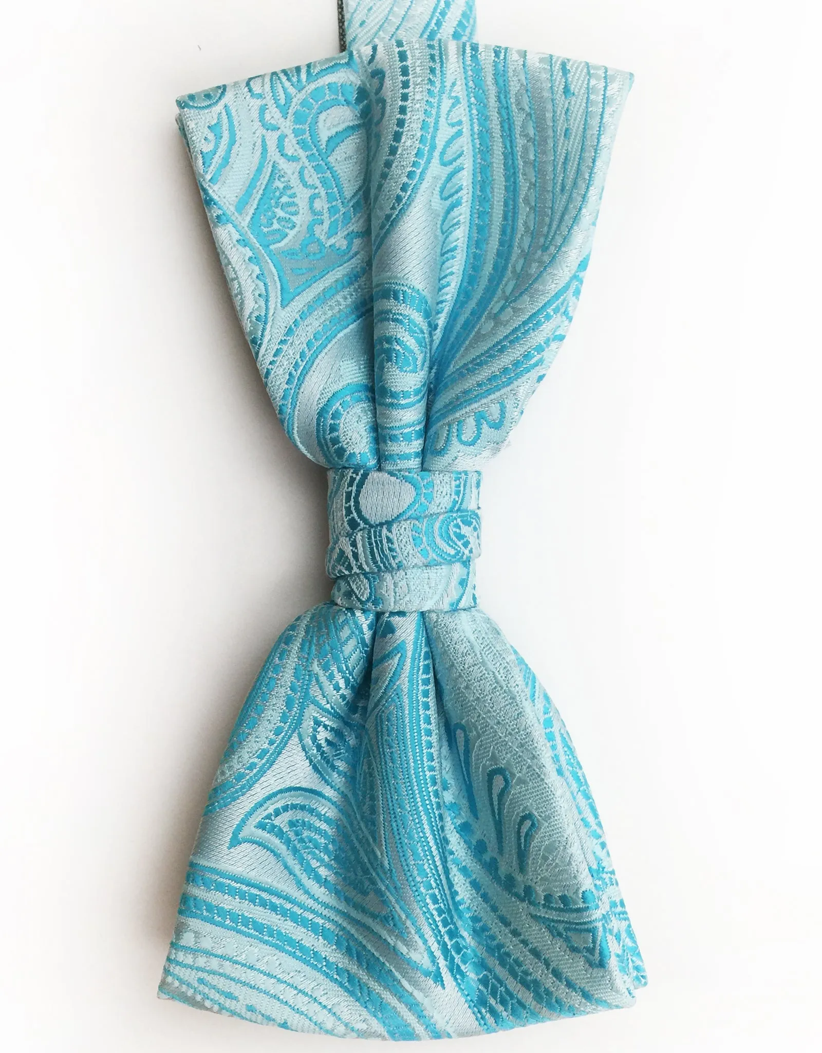 Paisley Turquoise Bowtie