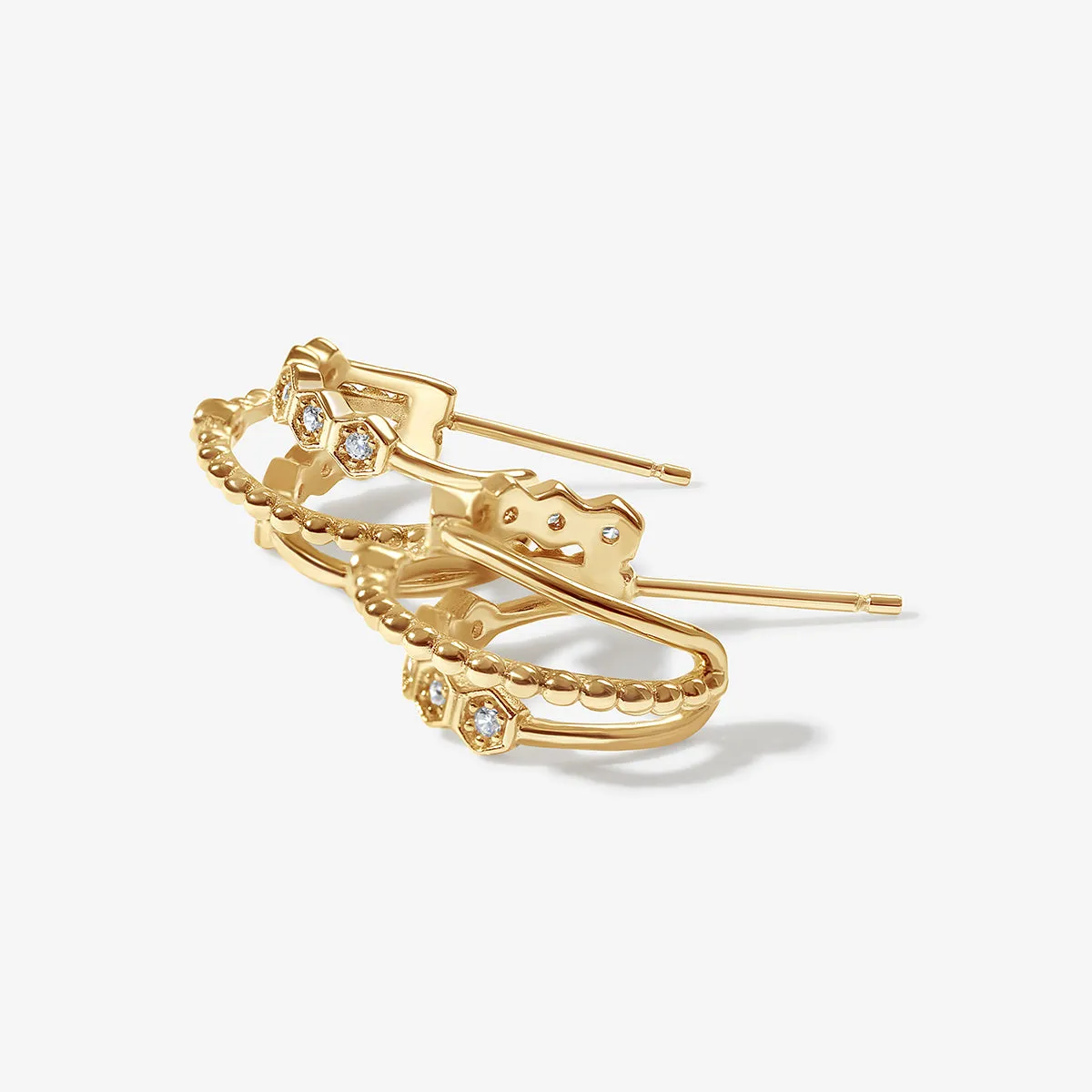 Pello huggie earrings