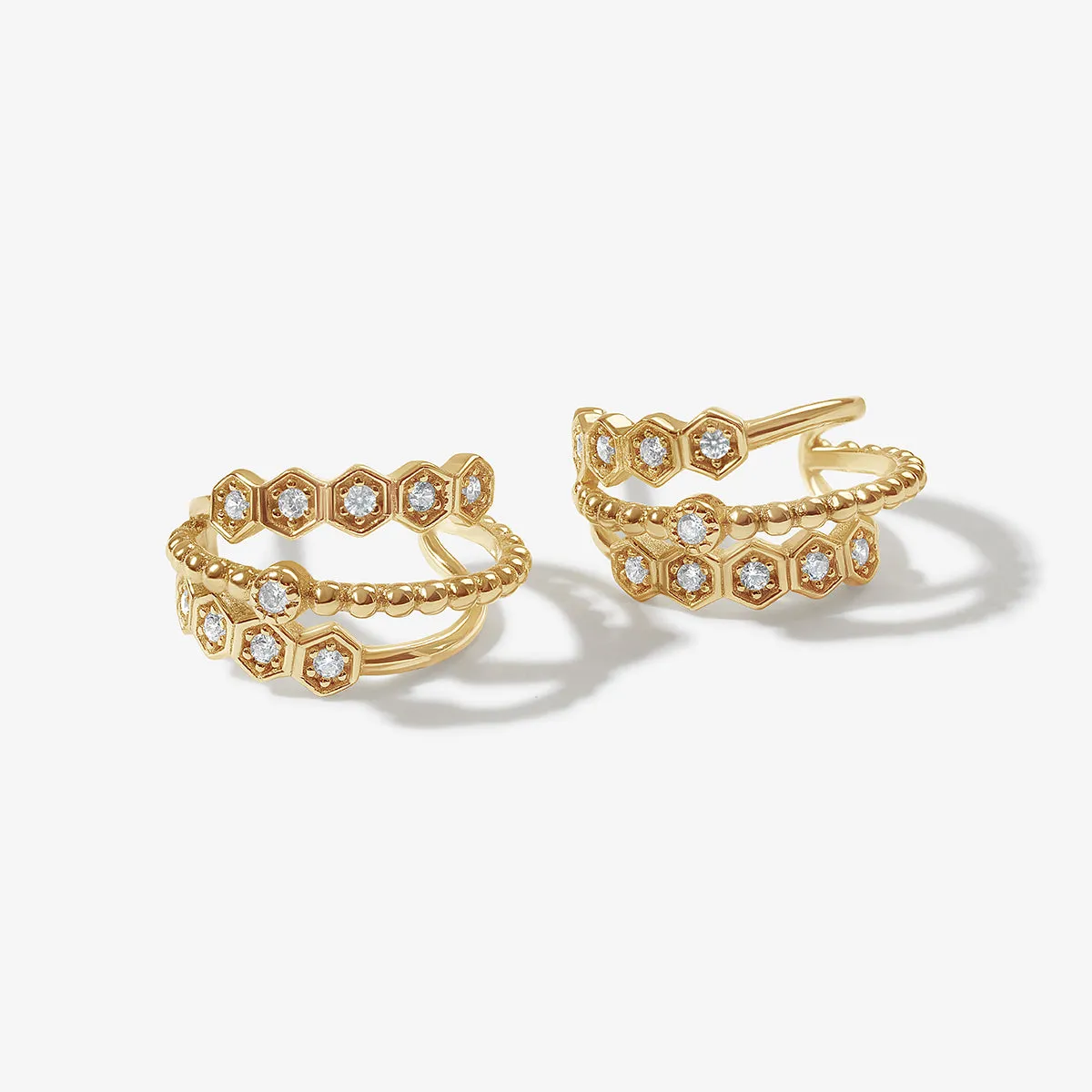 Pello huggie earrings