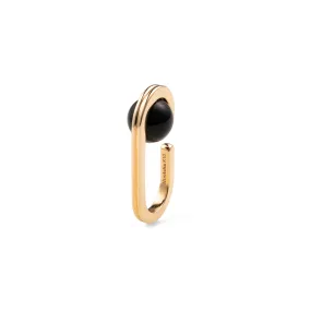 "Beluga" Onyx Ear Cuff