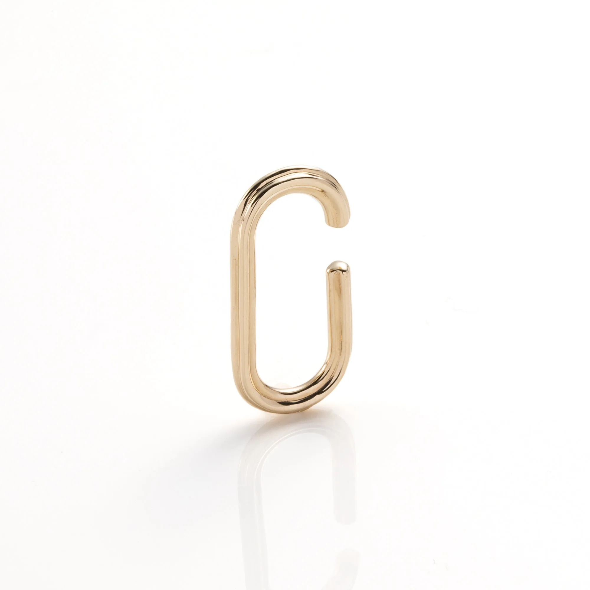 "Dune" Oblong Ear Cuff Medium size