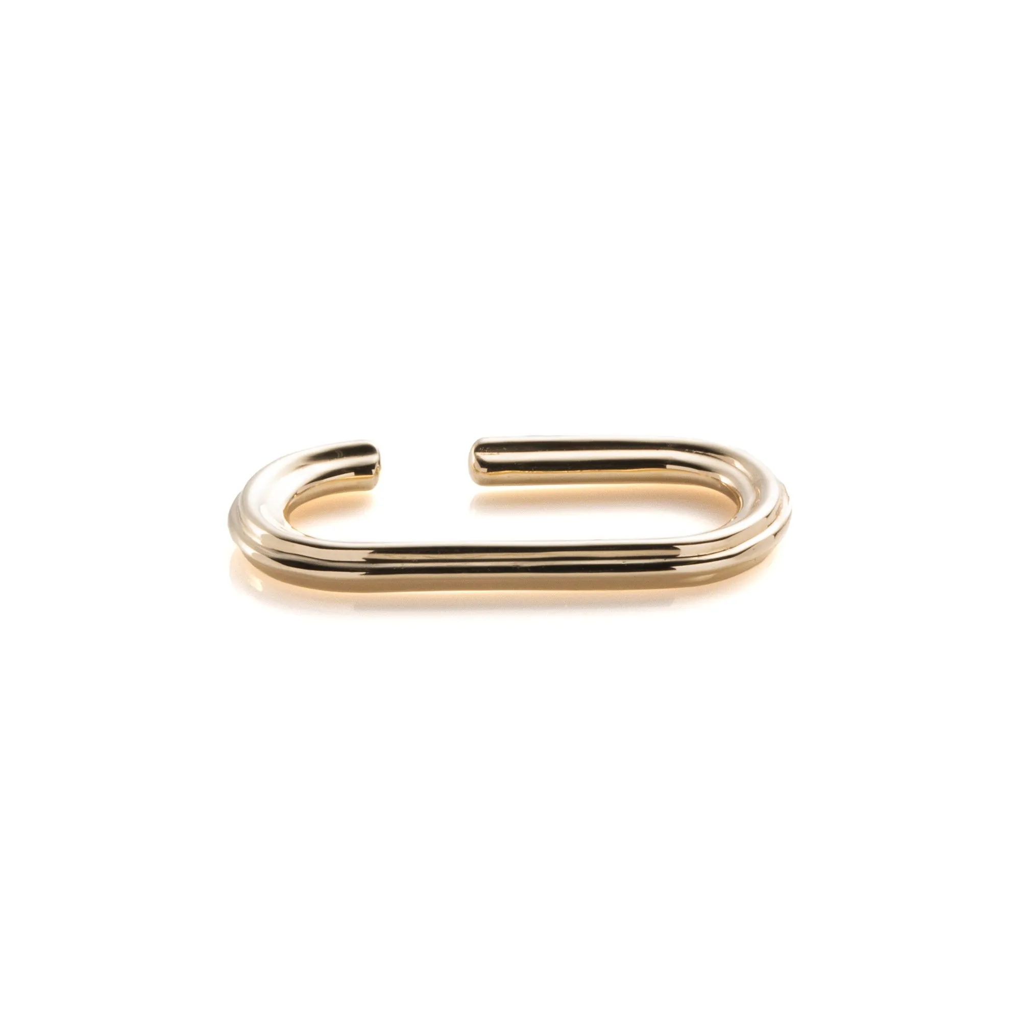 "Dune" Oblong Ear Cuff Medium size