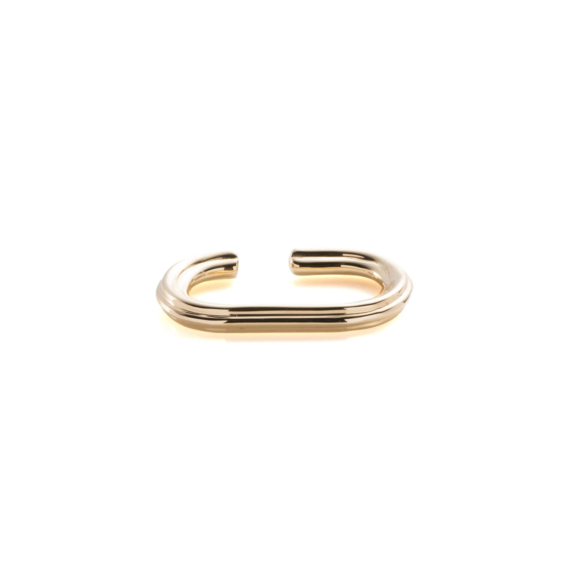 "Dune" Oblong Ear Cuff Small size