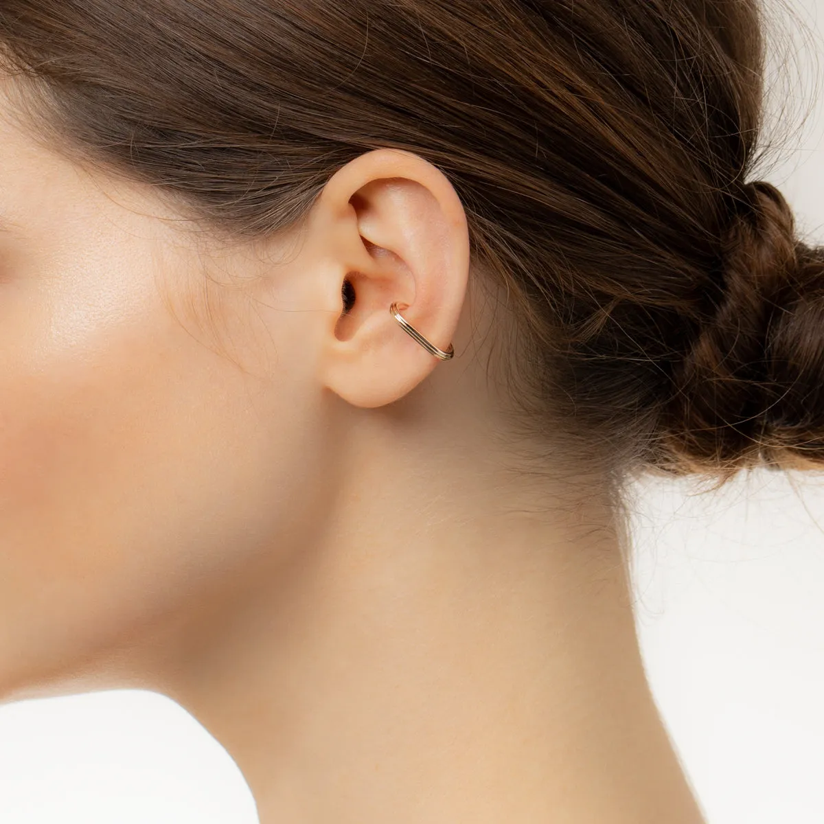 "Dune" Oblong Ear Cuff Small size