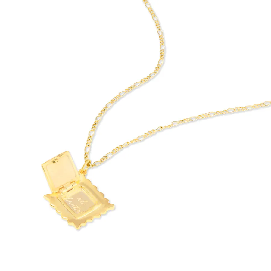 Ravioli Gold Necklace