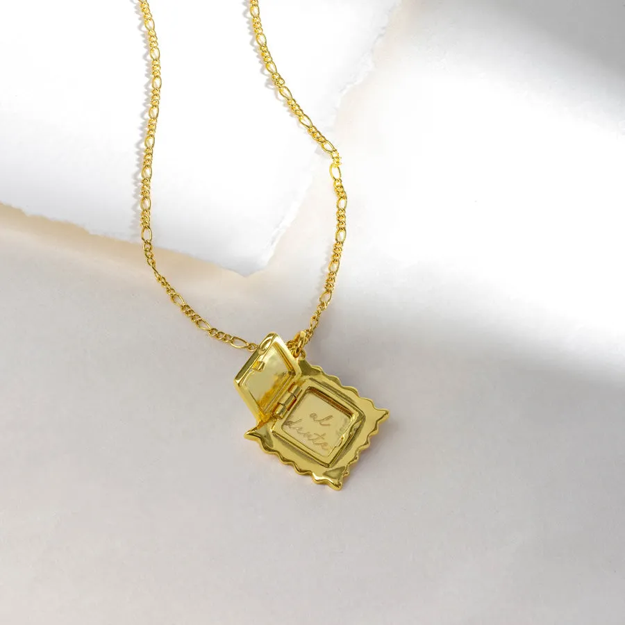 Ravioli Gold Necklace
