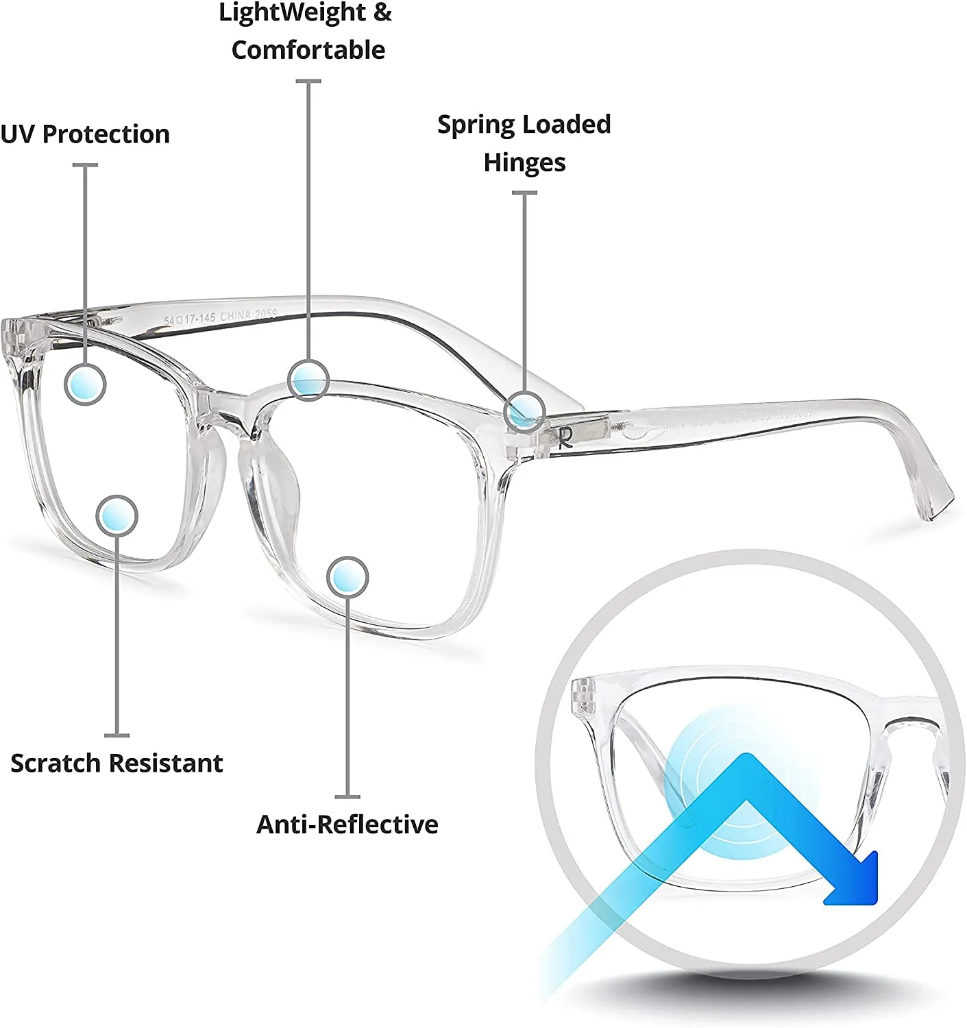 Readerest blue-light-blocking-reading-glasses-clear-3-00-magnification