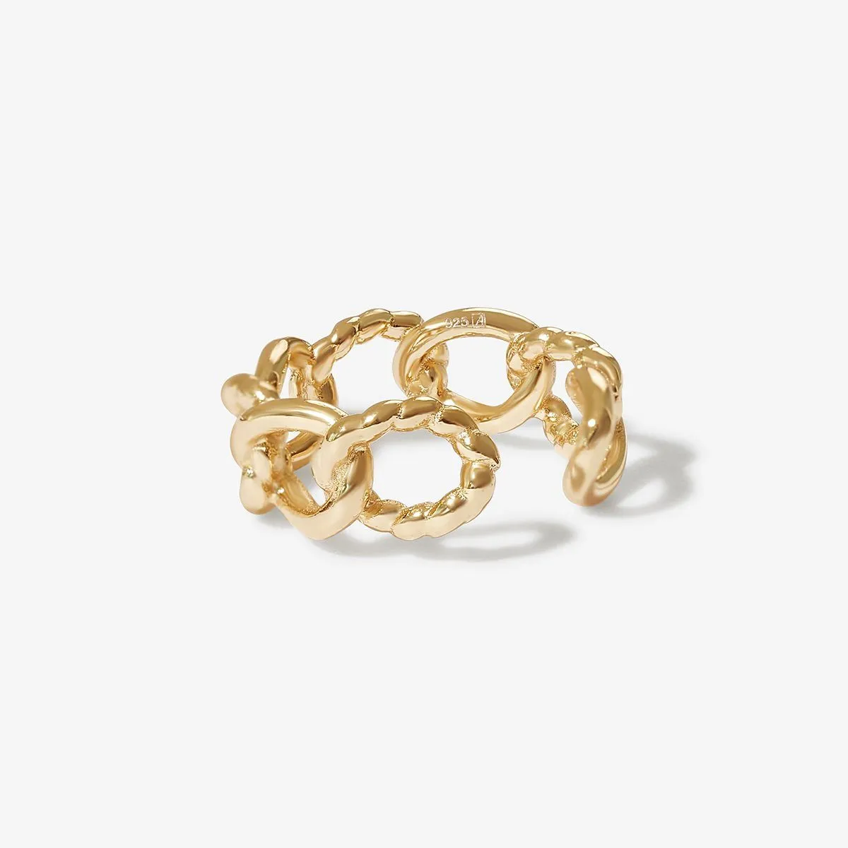 Rolls chain ear cuffs