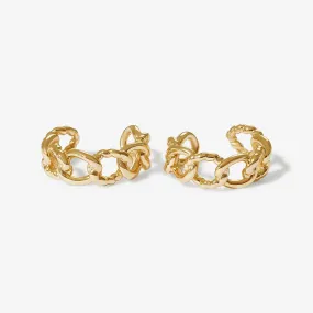 Rolls chain ear cuffs