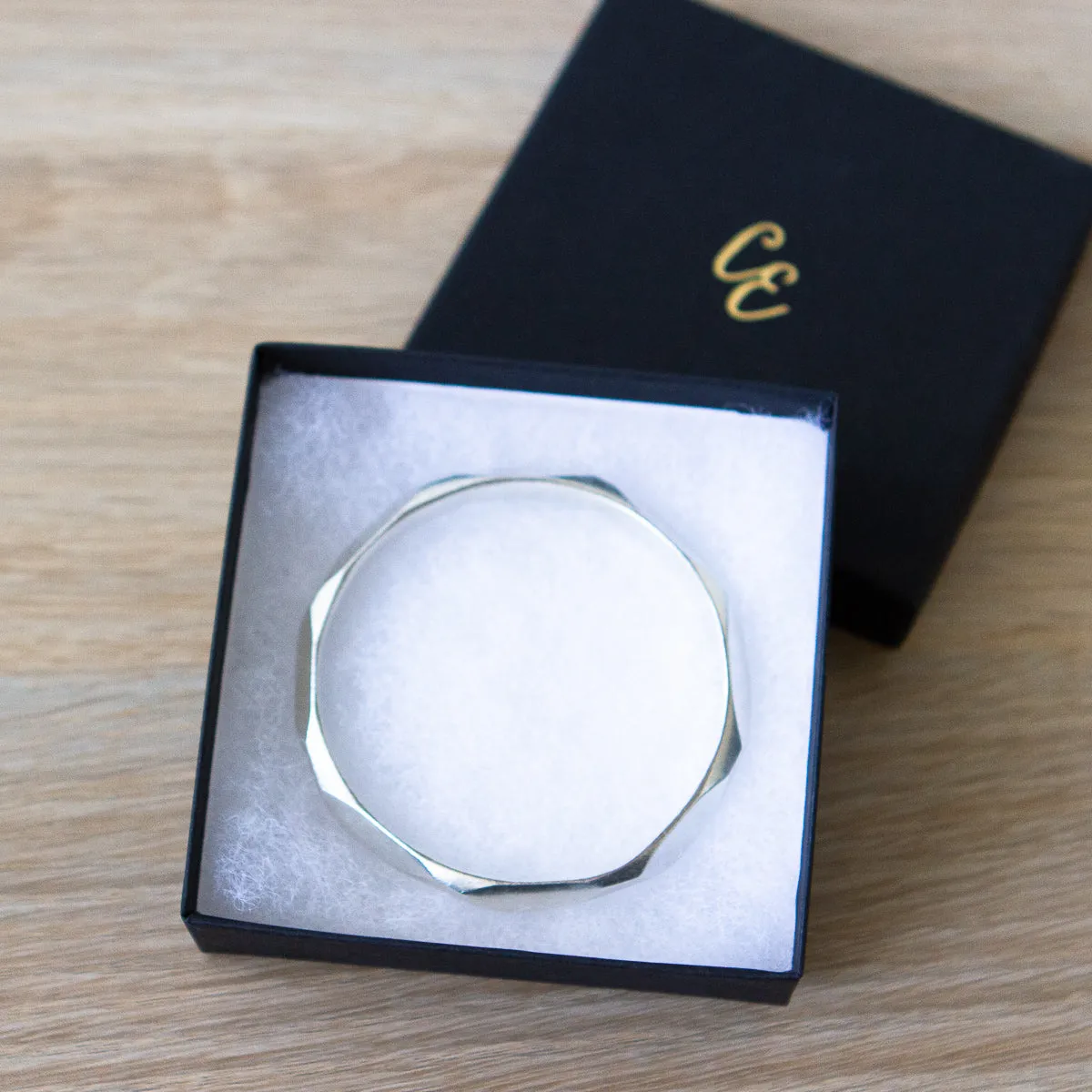 Silver Denali Bangle