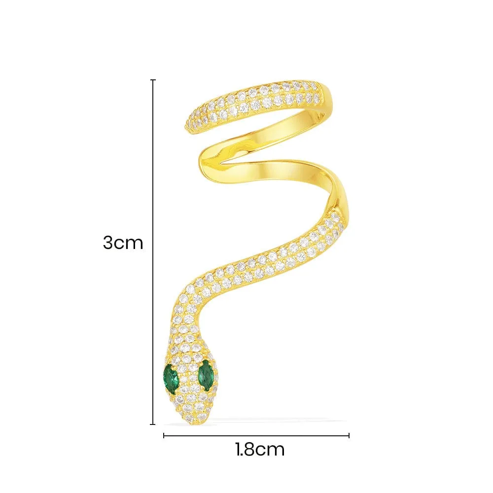 Single Serpent Ear Cuff