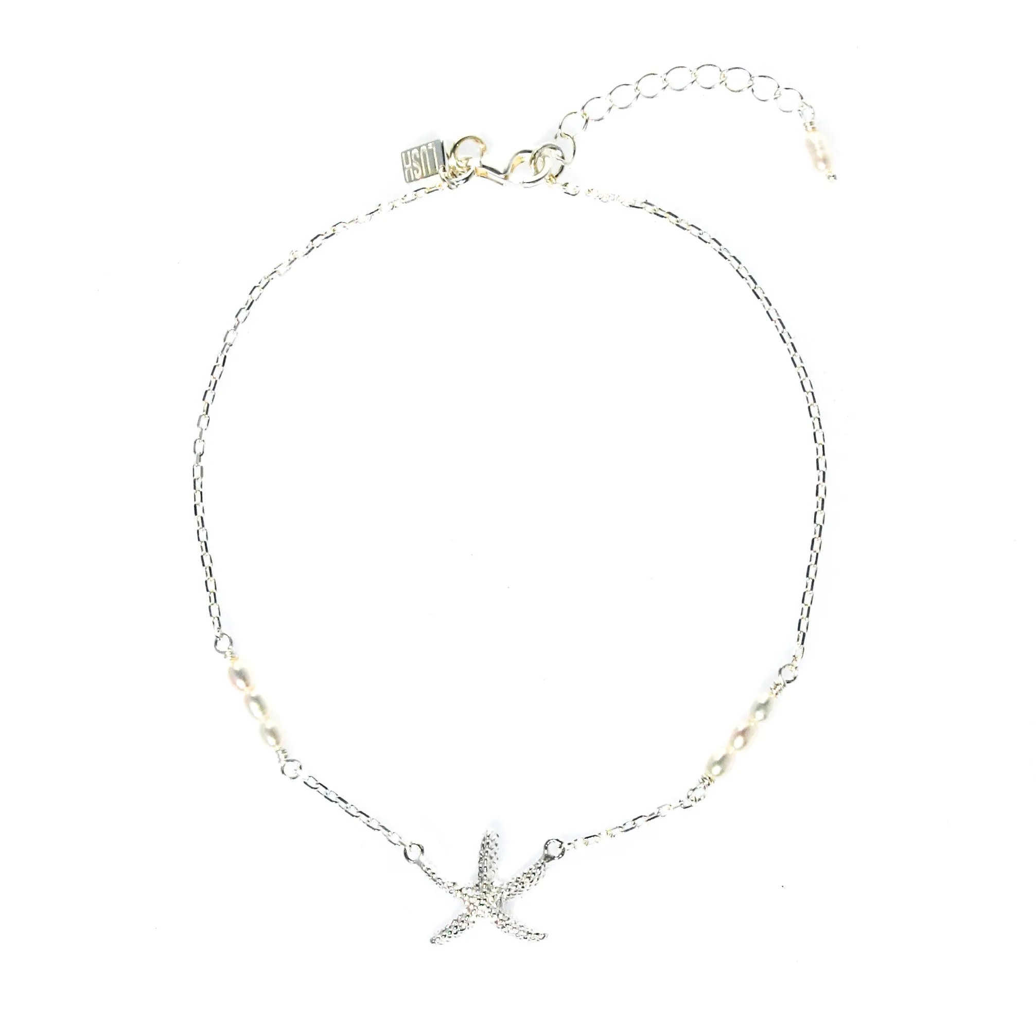 Starfish Anklet Silver