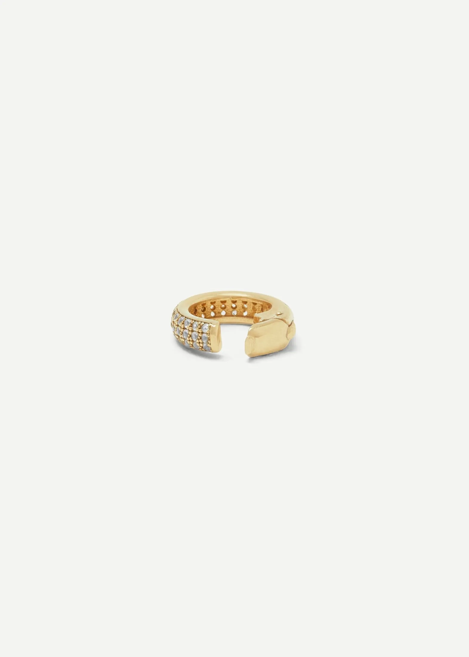Stoned Ear Cuff Mini | White
