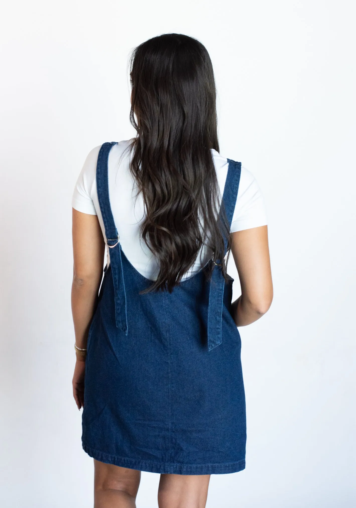 Sweet Melody Dark Washed Denim Dress