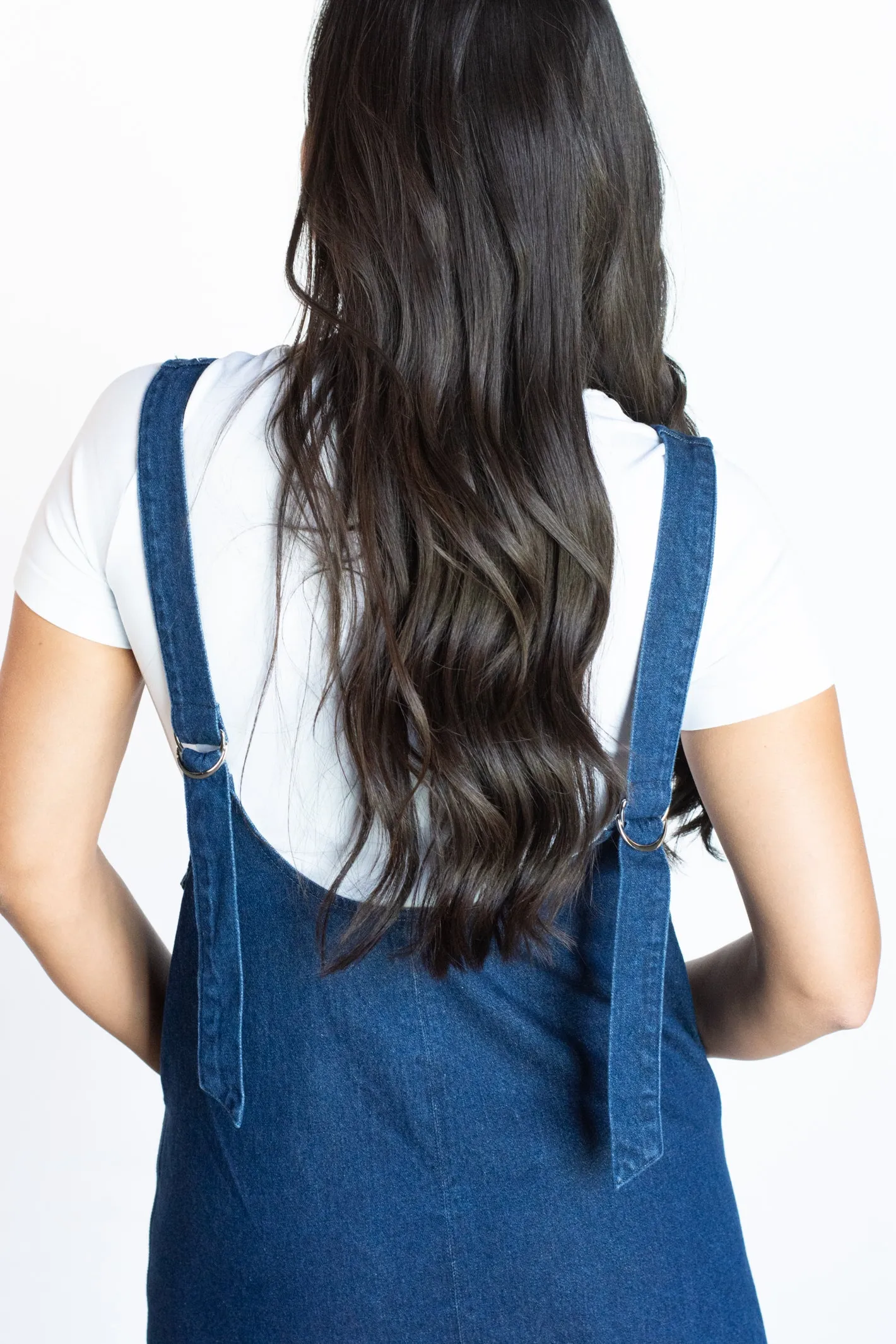 Sweet Melody Dark Washed Denim Dress