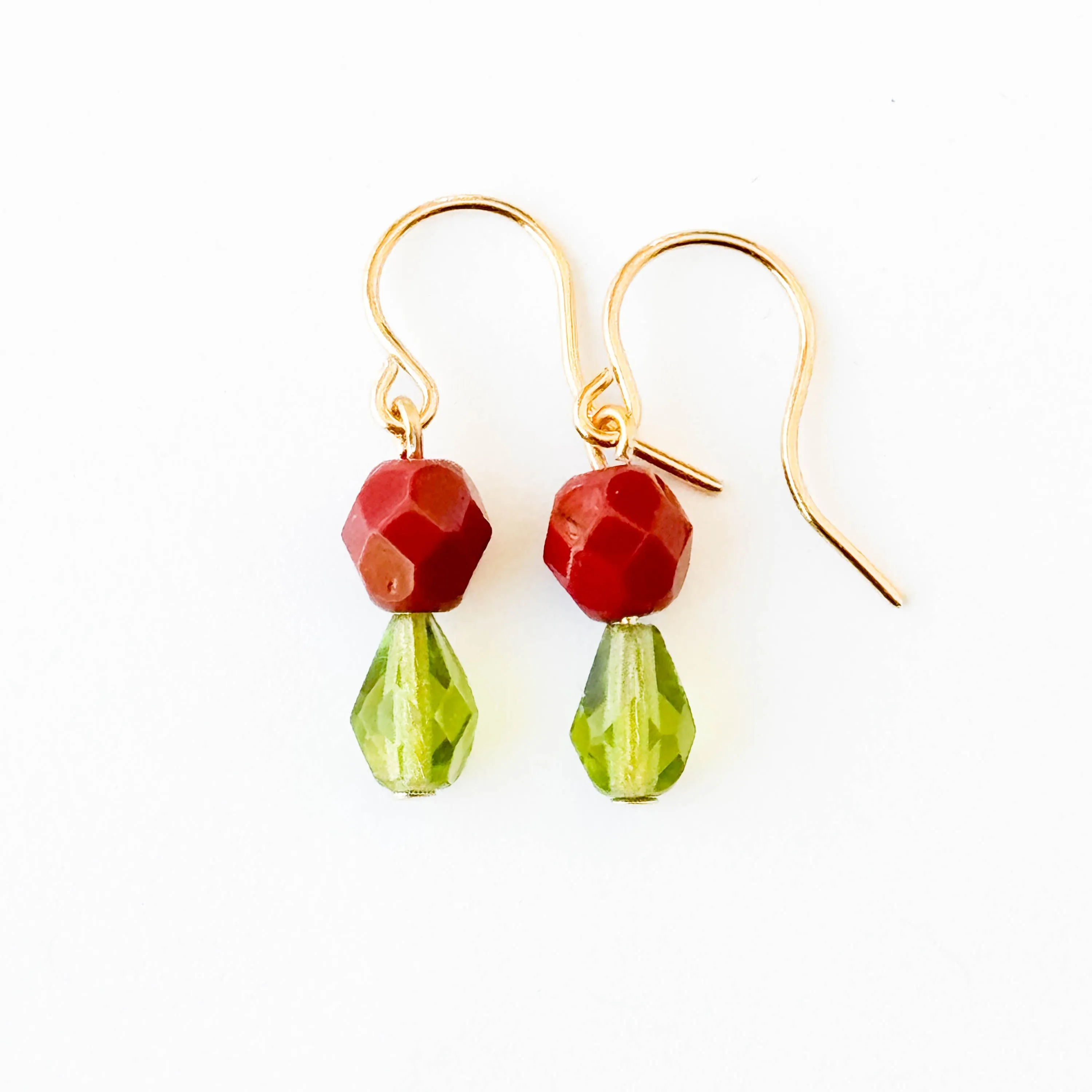Tiny Color Drop Earrings - WS